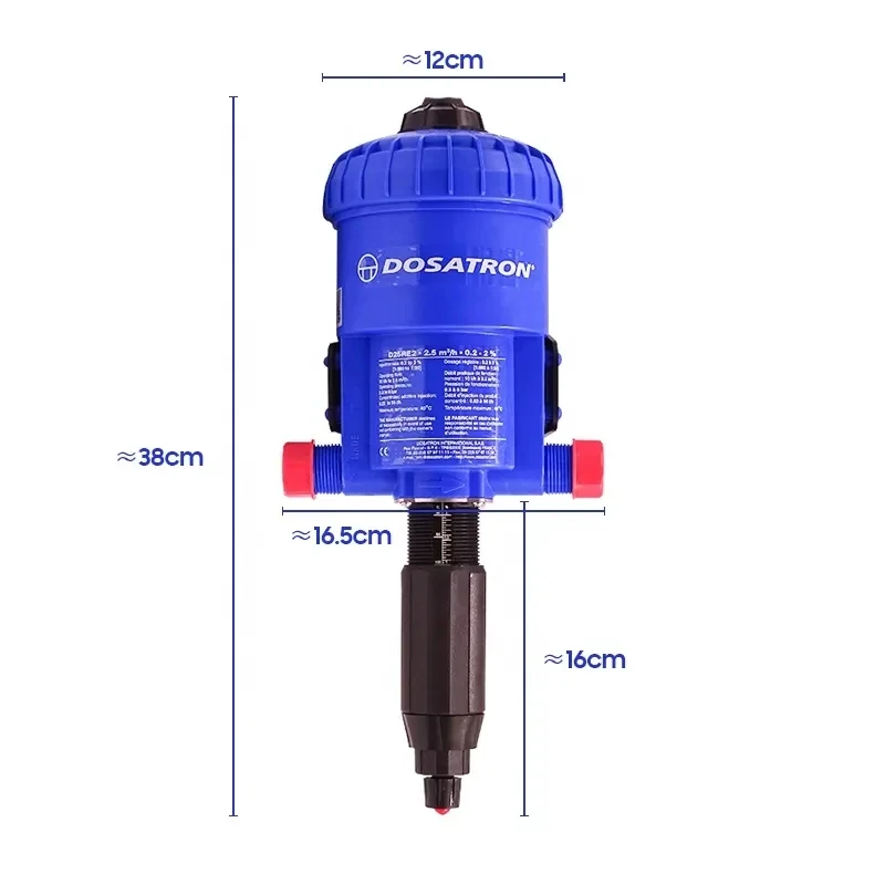 DOSATRON 水分配器 青 0.4-4% Automatic Agriculture Mini Proportional Doser Poultry Water
