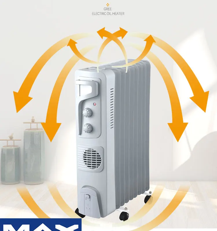 Oil-filled Radiator, 2500W, 3-speed - detail 6