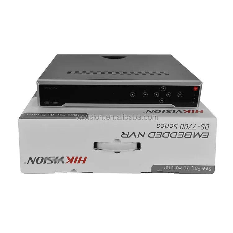 DS-7764NI-M4 HIK 64-Channel NVR with 16TB HDD Face Recognition