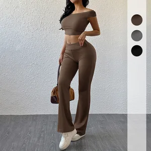Custom Women sets two piece summer lounge sets for women two pieces Pants set