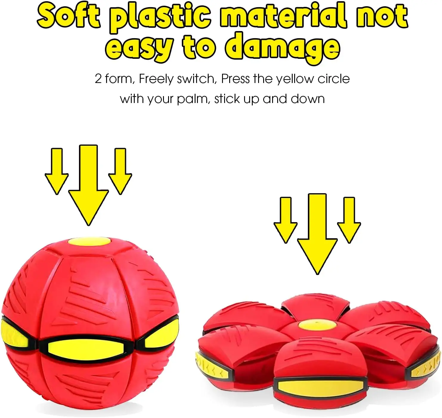 Zmaker New Pet Toy Flying Ball Interactive Flying Saucer Dog Toy