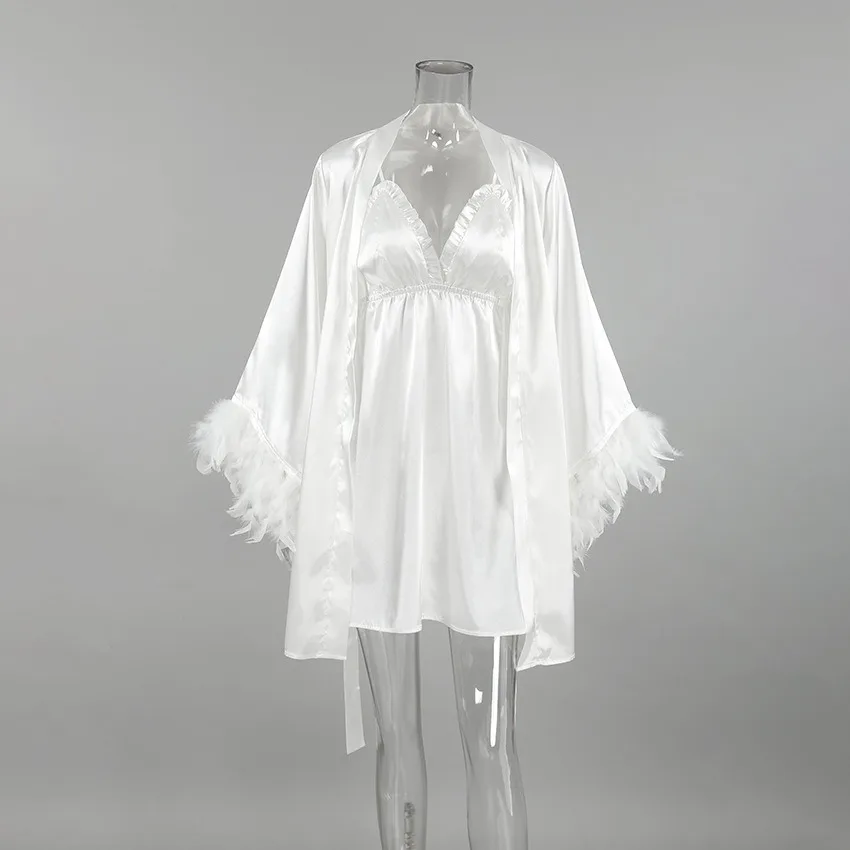 short white cocktail dresses Short Party Dress with Ruffled Shoulders White / XSmall