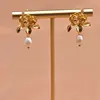 GE0810-14 Orecchini a bottone Lotus