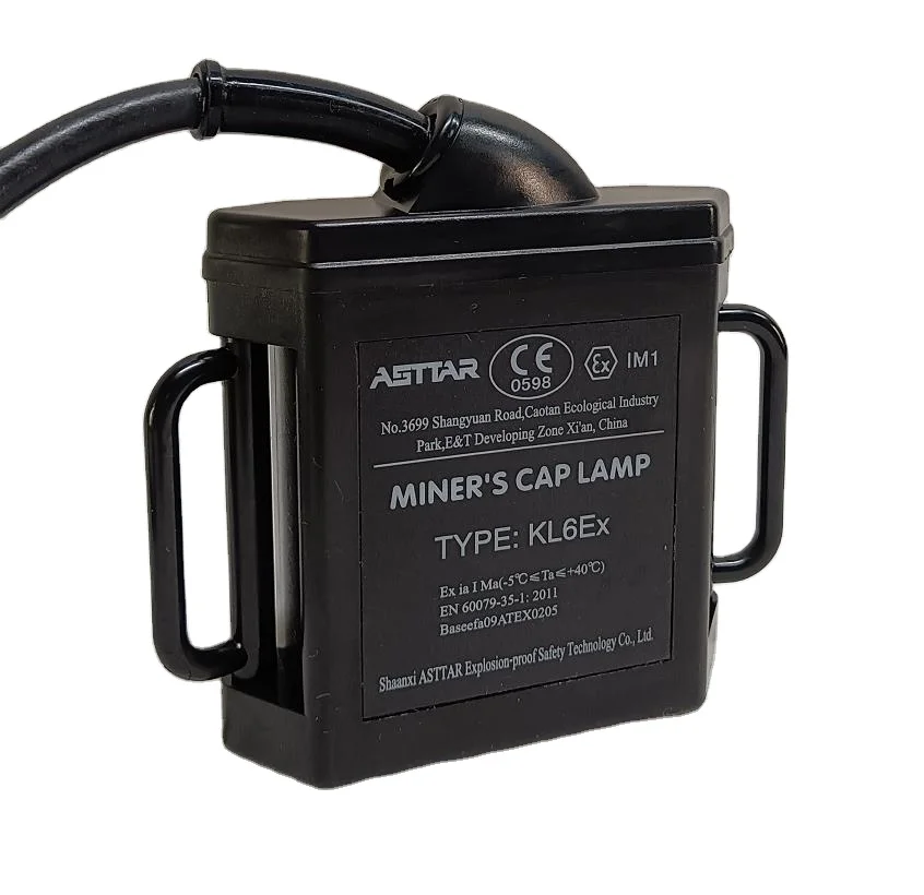 KL6Ex ATEX rechargeable LED mining headlamp
