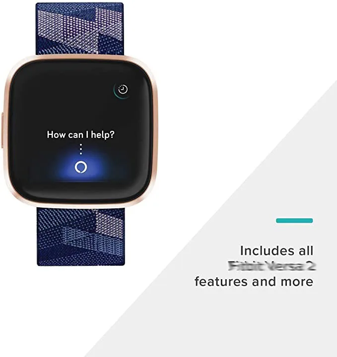 Reloj Inteligente Con Control Del Ritmo Cardíaco Y De La Música Para Fitbit  Versa 2,Edición Especial De Salud Y Fitness - Buy Relojes De Marca Para Las  Niñas,Corazón De Reloj Con Brújula,Monitor