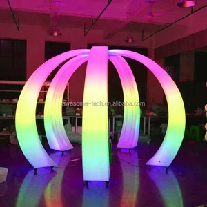 Colorful Waterproof Rainbow LED Arch-Smart Party Lights for Garden Wedding Outdoor Celebrations Festivals
