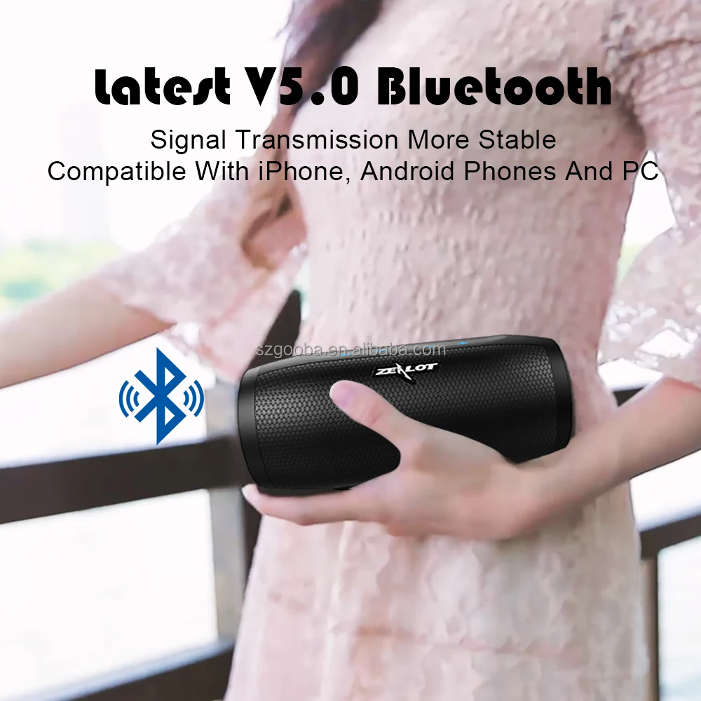 S16 Newest Super Bass Desktop Sports Handsfree Portable Waterproof Outdoor Mini True Wireless Speaker - ANKUX.COM