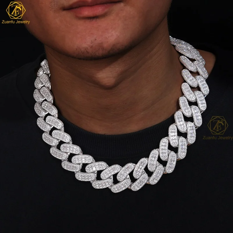 Hip Hop Diamond Chain MEENAZ Hip Hop Cuban Chain MC Stan Chain