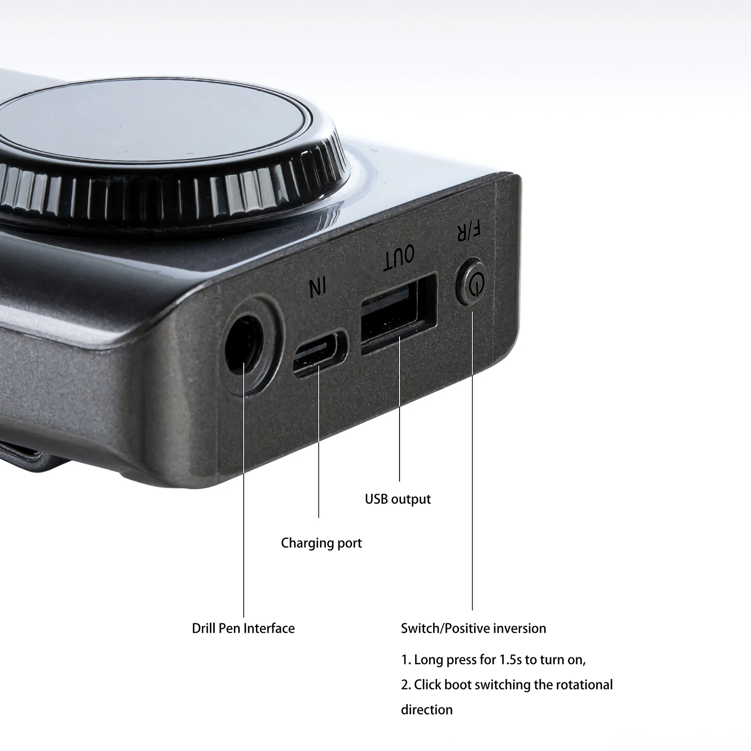 Перезаряжаемый Профессиональный портативный сильный 35000 об/мин ЖК-микромотор электрический сверлильный станок для ногтей Набор бит для ногтей