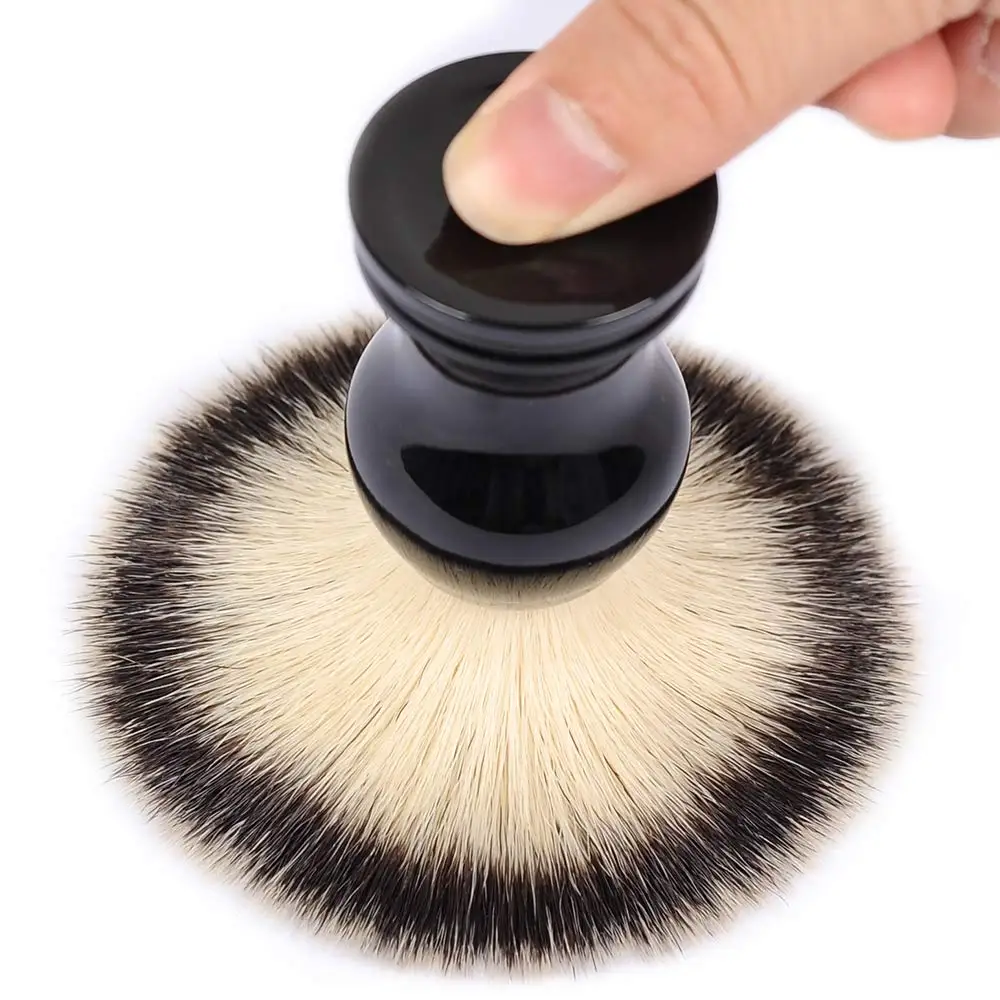 2021 wholesale Classic Black Badger hair shaving brush handles Men