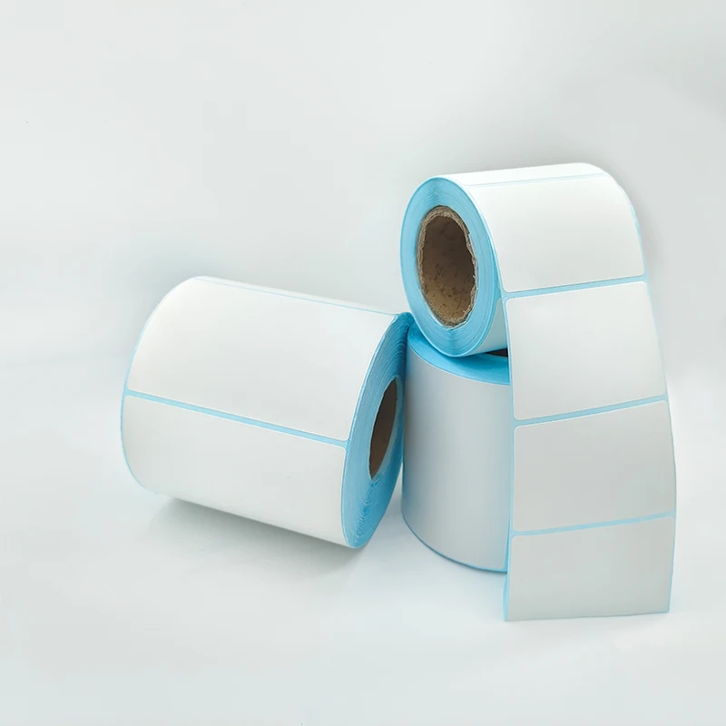 100x150 Thermal Label Printer Paper Self-adhesive Three-proof Thermal Paper Label Roll for Shipping Packing Accept Custom details