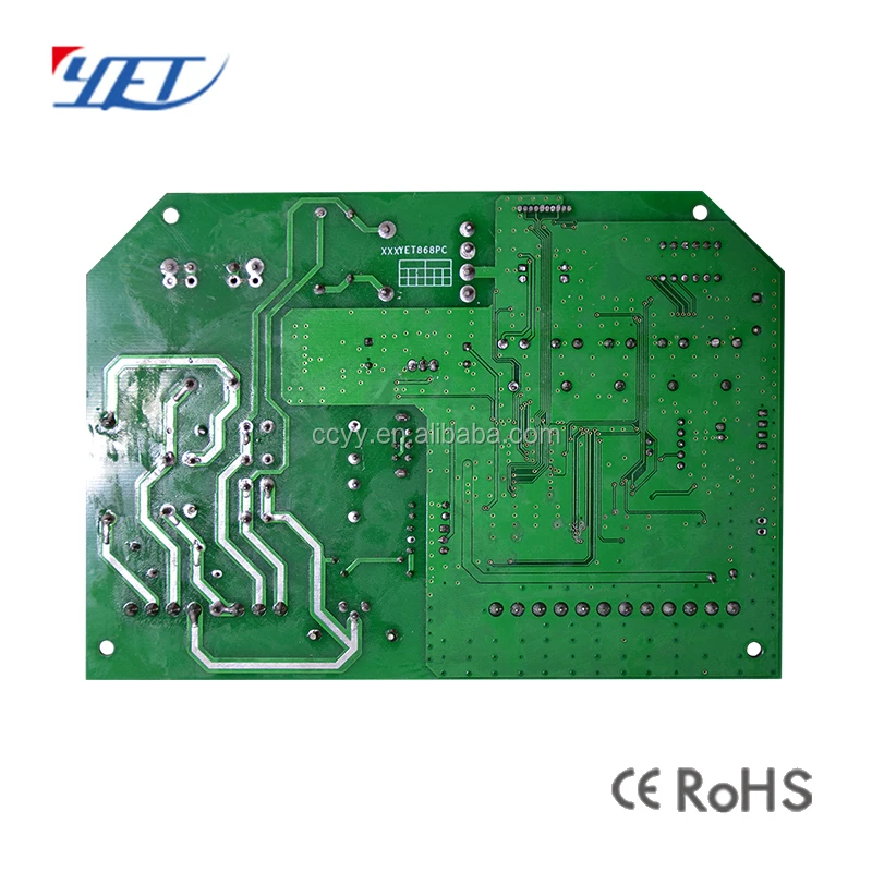 YET868-V2.0 220 110 переменного тока 433 м плата управления раздвижными воротами панель дверным контроллером для двигателя раздвижных