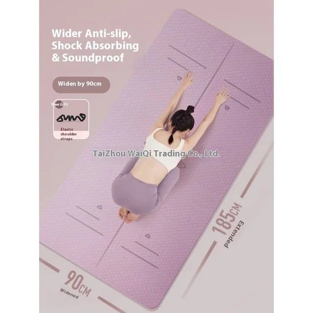2025 Cross-Border Explosions Children's Yoga Mat Shock Absorbing Mute Non-Slip Fitness Dance Sports Thickened Home Babies