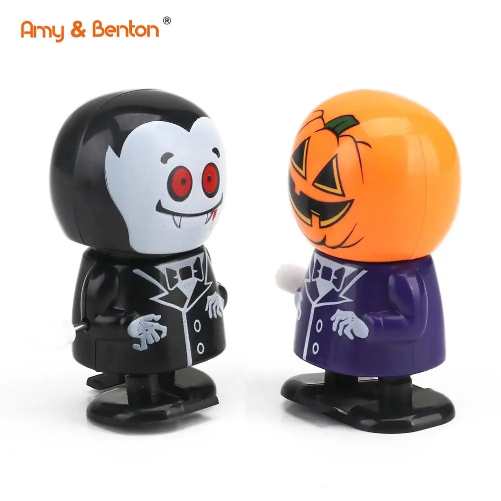 Хэллоуин заводные игрушки Вибрирующая голова ходунки реквизит заводные игрушки сувениры для вечеринки