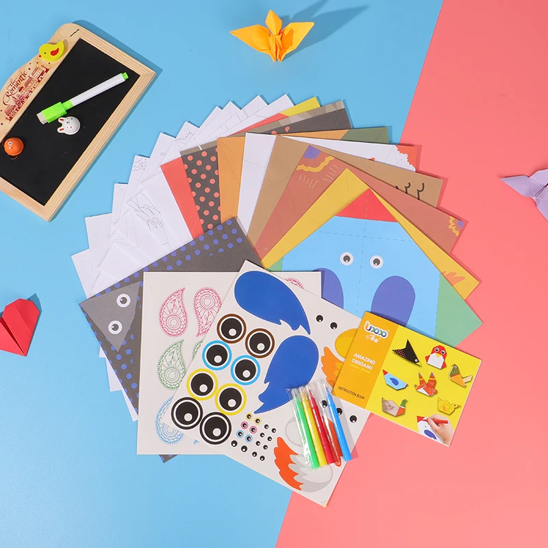 
Цветная детская игра «сделай сам» для оригами, 3d-ручная игра оригами crane 