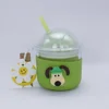 Silicone cup sleeve-fruit green-without doll sticker
