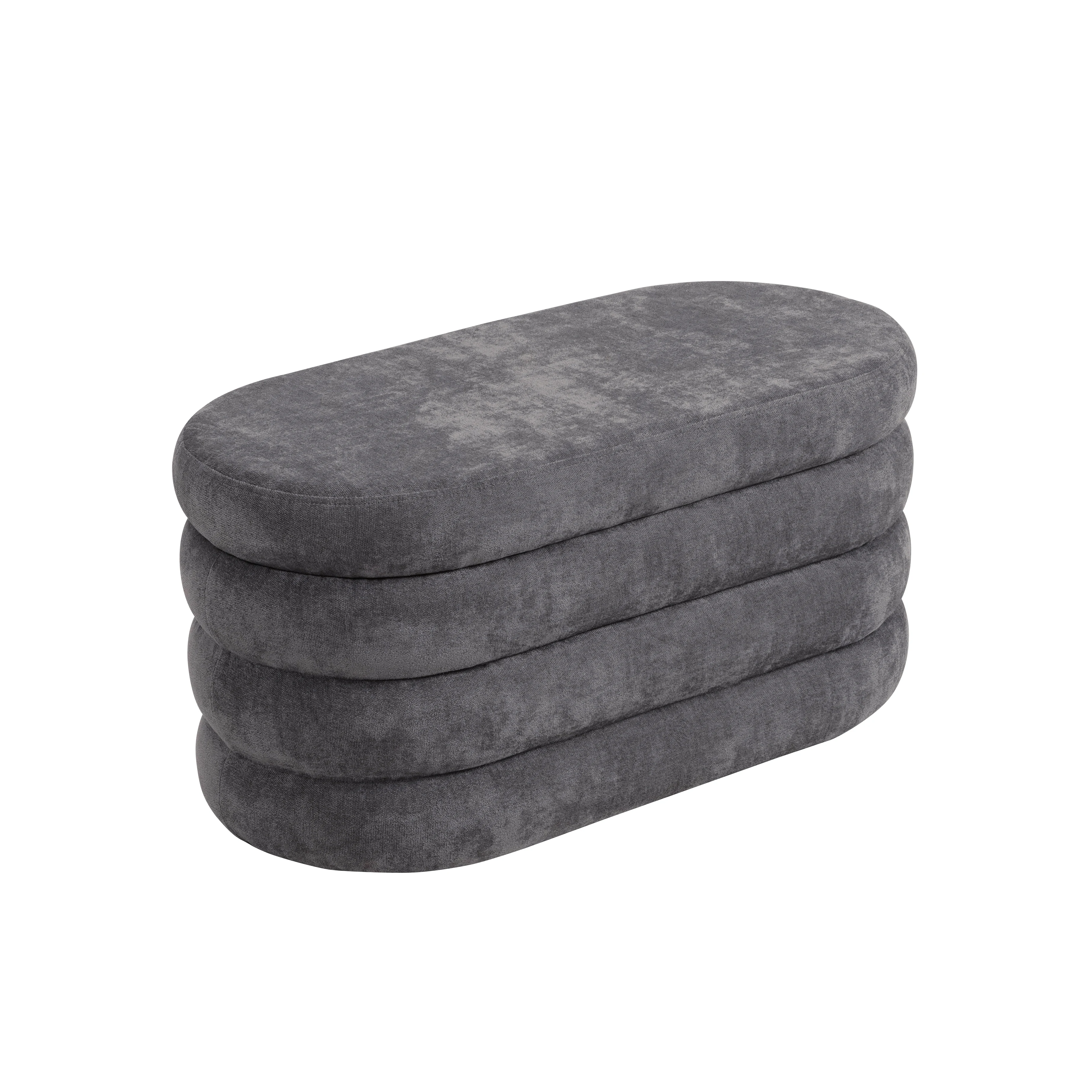 Modern Living Room Bedroom Ottoman Storage Foot Stool Bench Velvet