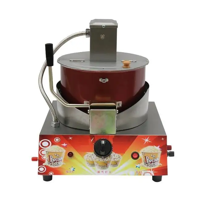 industrial automatic hot sale pop corn snack popper machine