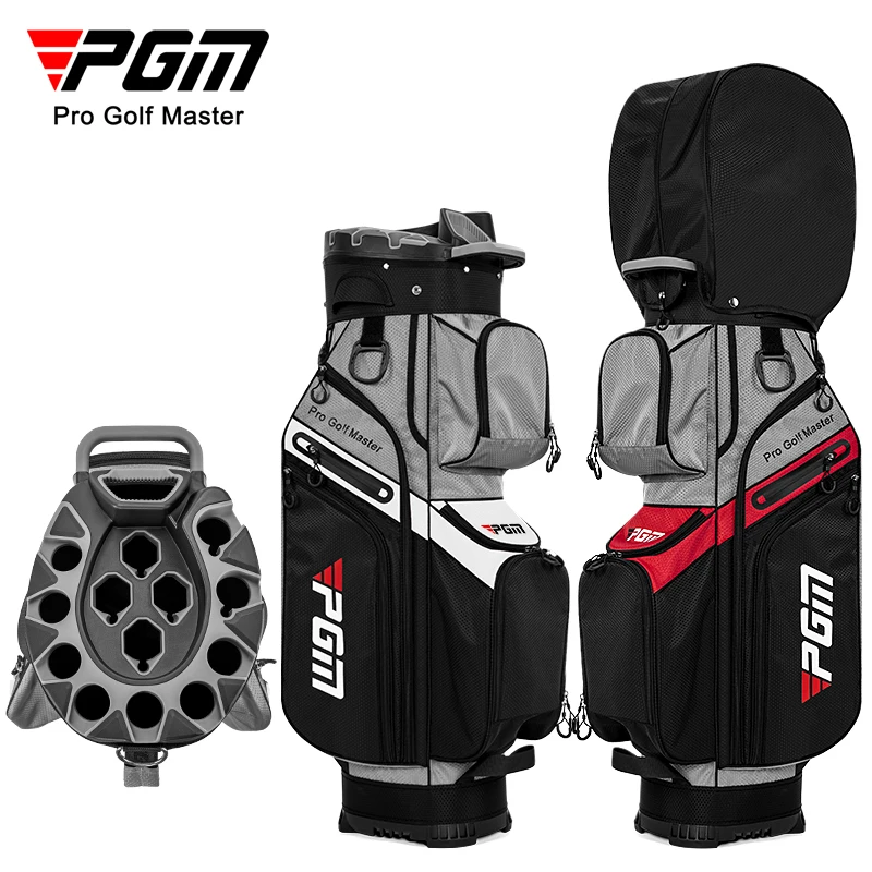 PGM QB174 Waterproof Golf Cart Bag with 14 Dividers - Durable Tour