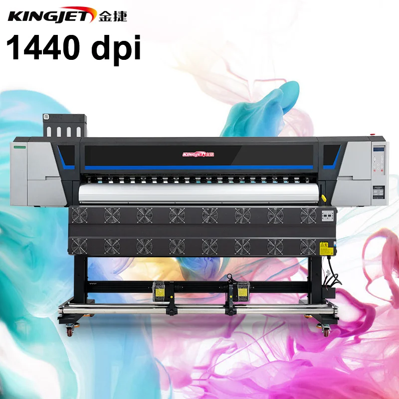 1.6m Vinyl Sticker Printing Machine with One XP600 Printhead Wall Sticker  Large Image Plotter