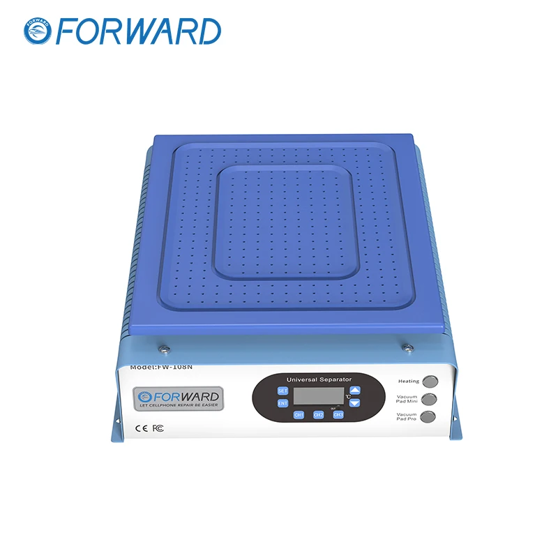 FORWARD High Quality FW-108N 15 " Manual Built-in Dual Pump Separator LCD Vacuum Separator Manufacturer