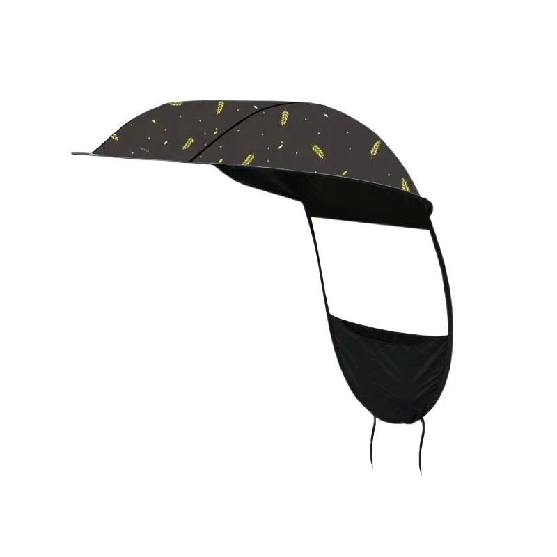 Hot Selling Durable All Weather Shockproof Anti Slip Motorcycle Umbrella