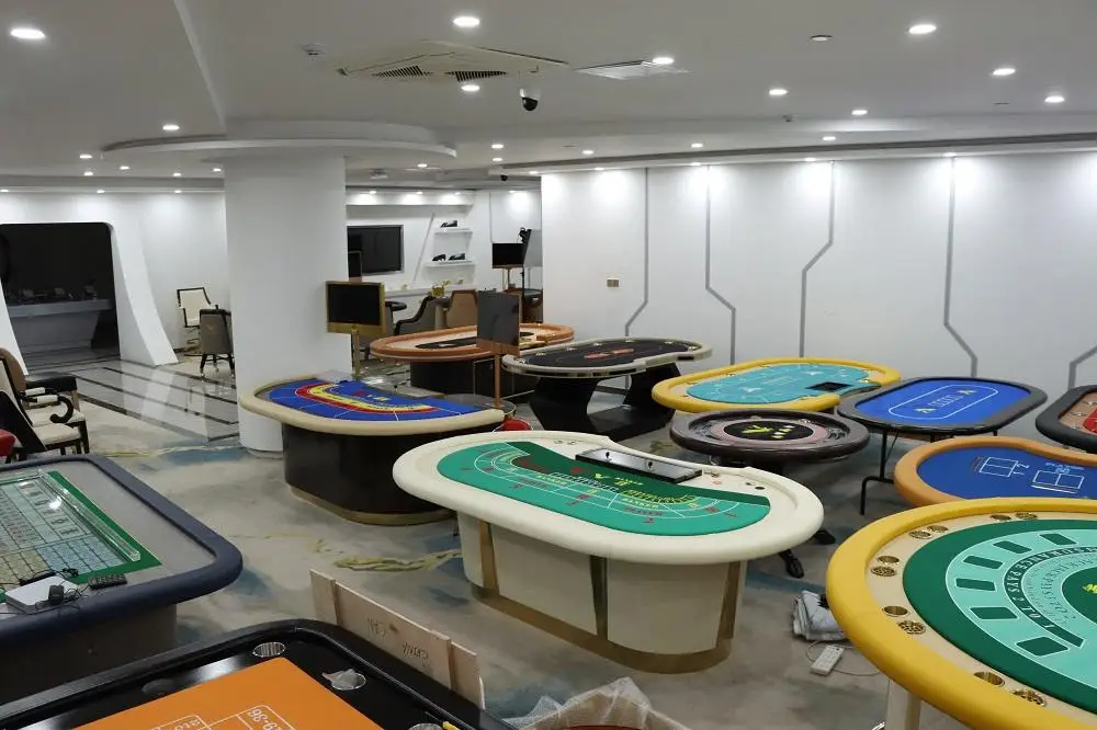 YHカジノスタイルテーブルデポーカーテーブルカスタマイズされた