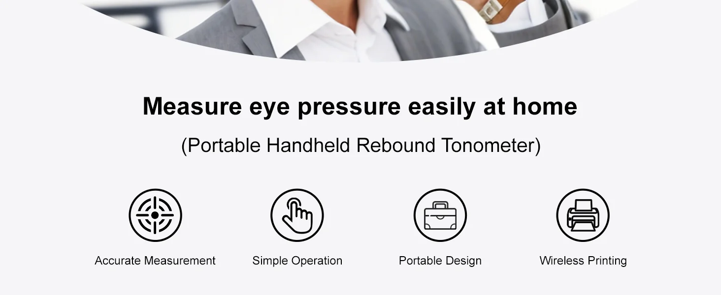 Optics Instruments Rebound Tonometer SW-500 Ophthalmic Equipment for Veterinary and Human Eye Pressure Measurement
