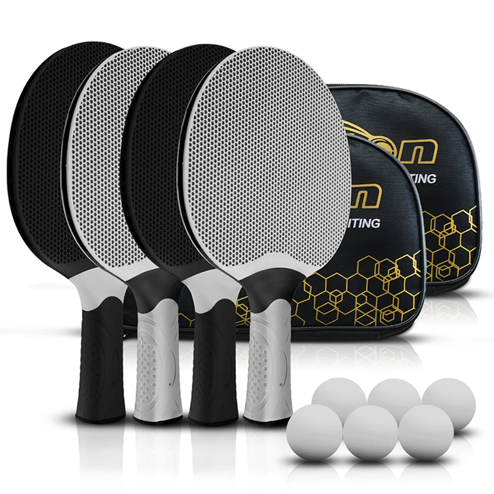 Набор ракеток для настольного тенниса. Сенстон. Ping Pong professional balls Jar.