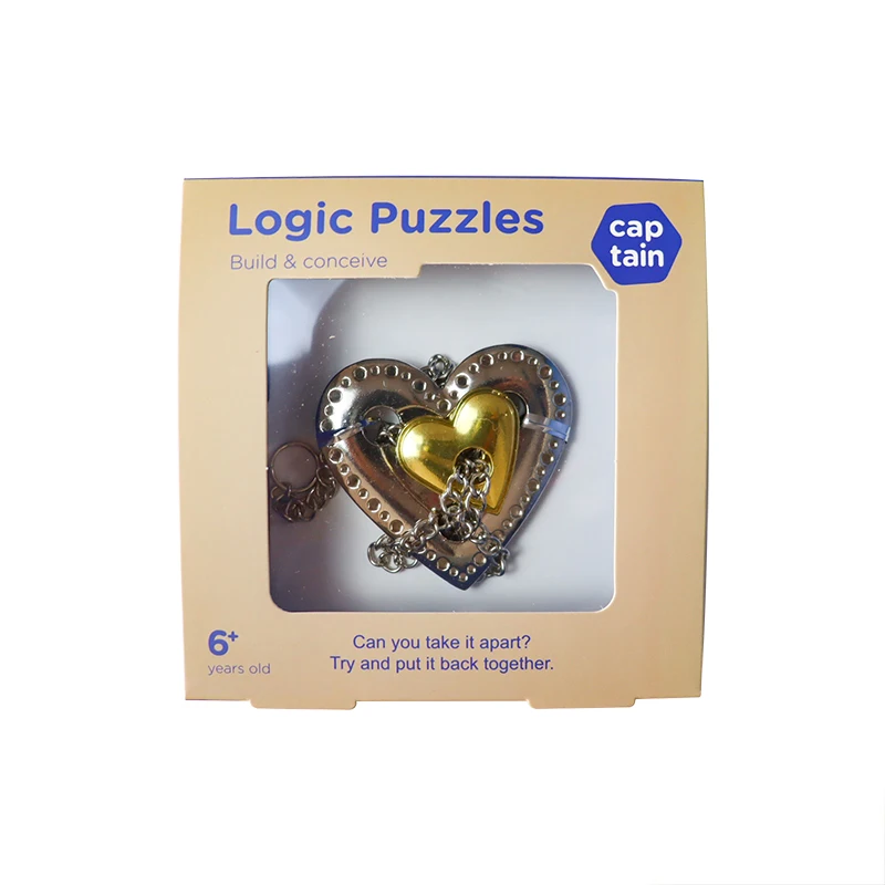 Metal Heart Puzzle The Cast Heart Caused Difficulty Level 4