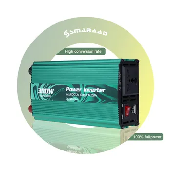 SMARAAD High Quality DC 12V to AC 220V Portable 300W Vehicle Inverter  Sine Wave Improved Inverter & Converter