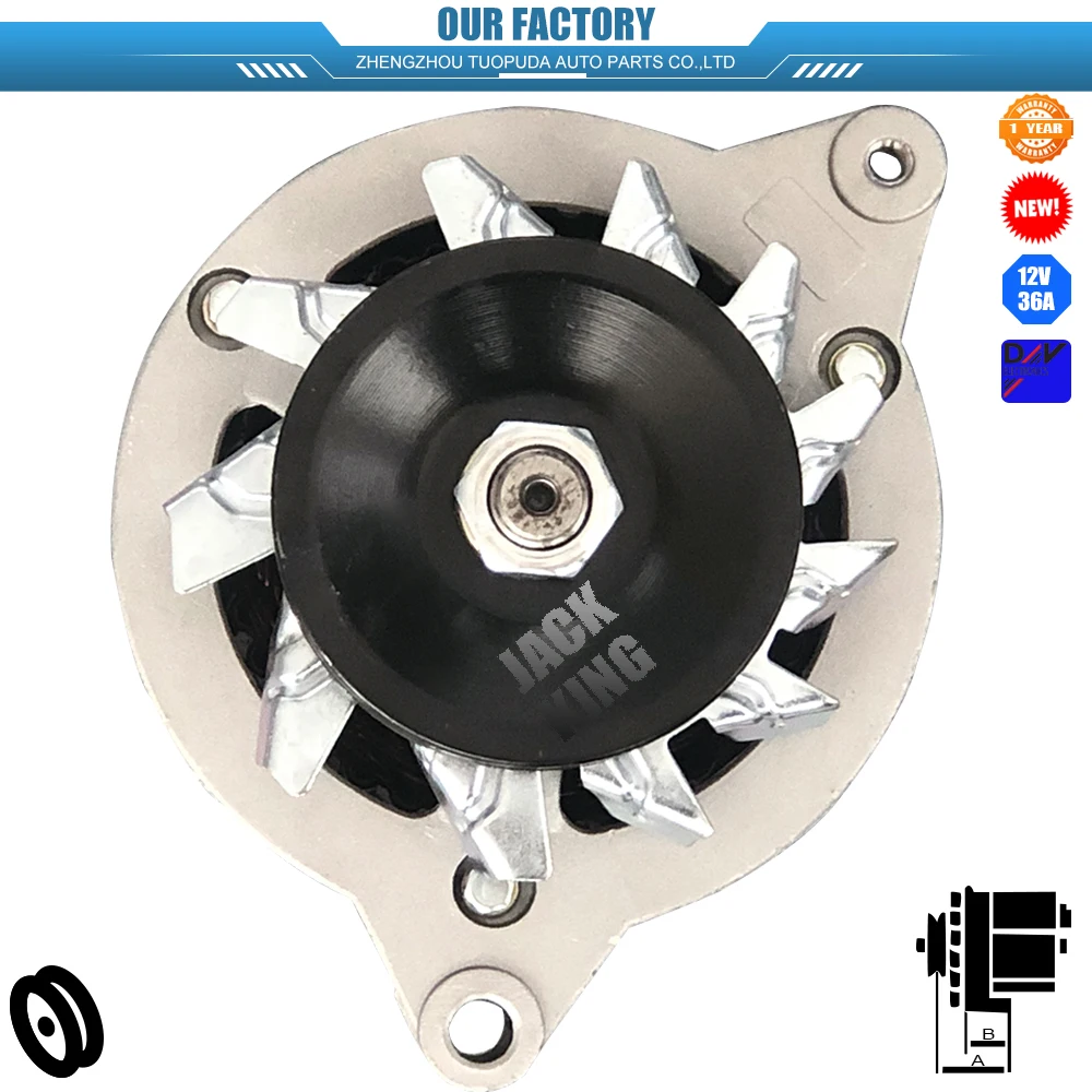 JF11A JF131X ALT4313 12V 36A New Alternator for FAW Jiefang