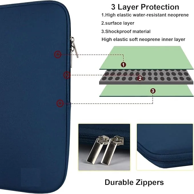 product laptop sleeve bag for simple business slim lightweight shockproof protective laptop cover briefcase carrying computer bag-4