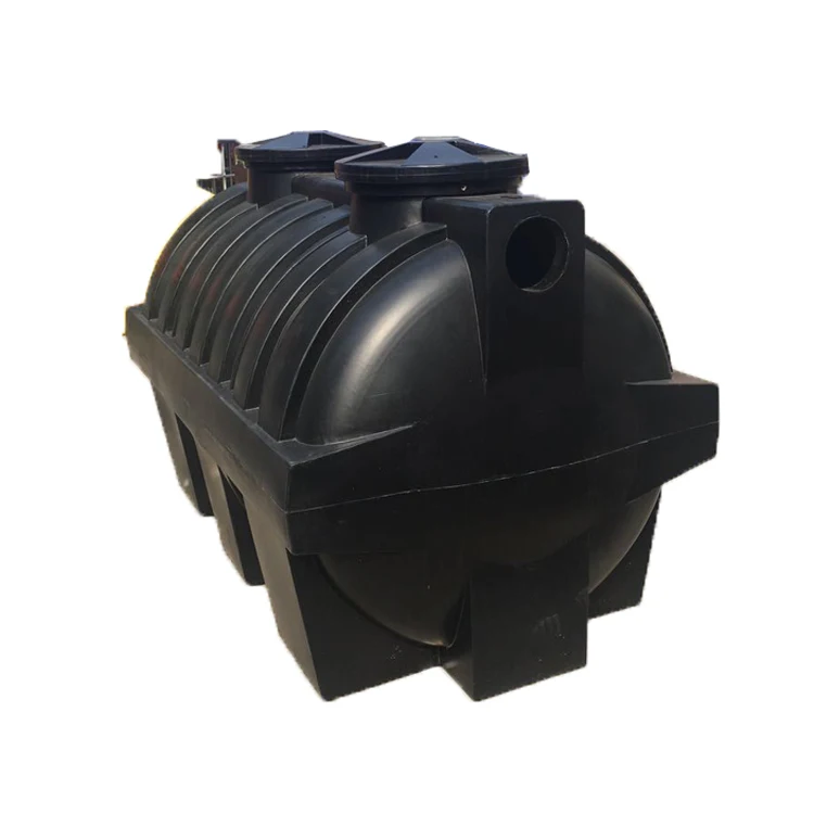 1500L pe plastic biogas septic tank with cover for underground