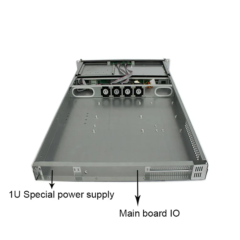 19インチ ラックマウント ATX 1U シャーシ 4ベイ ホットスワップ