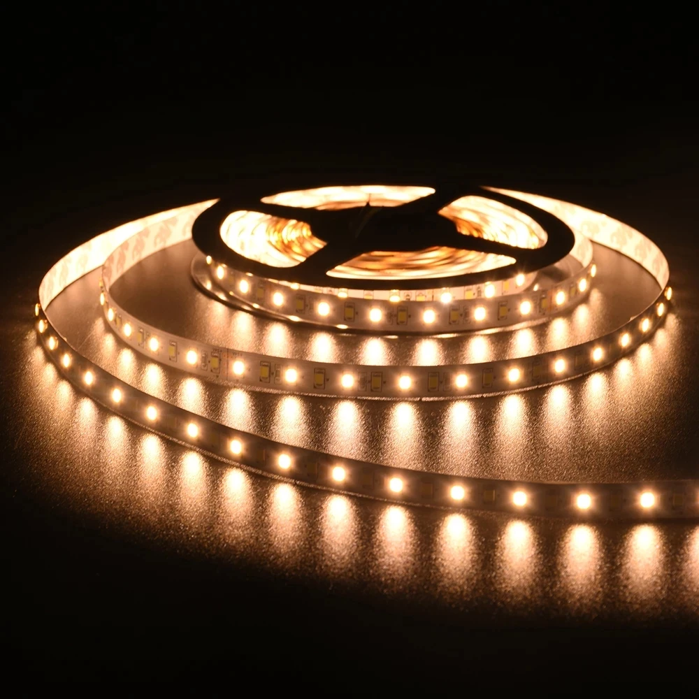 Super Bright Dot Free Cct Tunable 2ch Color Temperature 3000k To 6500k 95cri 90cri 25 Smd 1leds M 24v Led Strip Light Buy Tunable Range Rgbic Led Neon Light Cuttable Led Strip Light Product