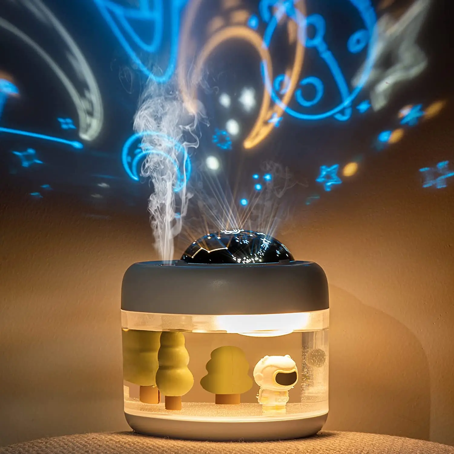 Private Label FBA Dropshipping 500ml USB Rechargeable Desktop Air Humidifier Small & Cute for Home Car & Room Gift Baby Girls