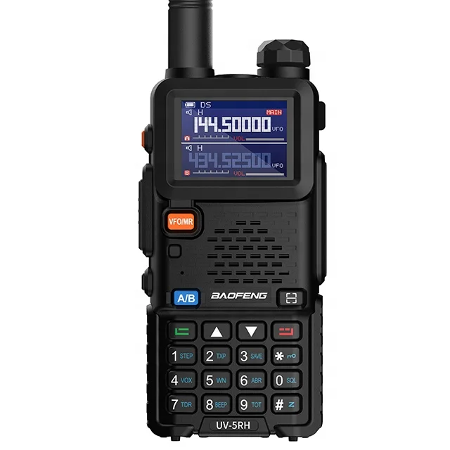 広帯域受信機　 BAOFENG UV-5RHPROMAXデュアルバンド Baofeng UV-5RH UV5RH 136-174 400-520mhzデュアルバンド双方向