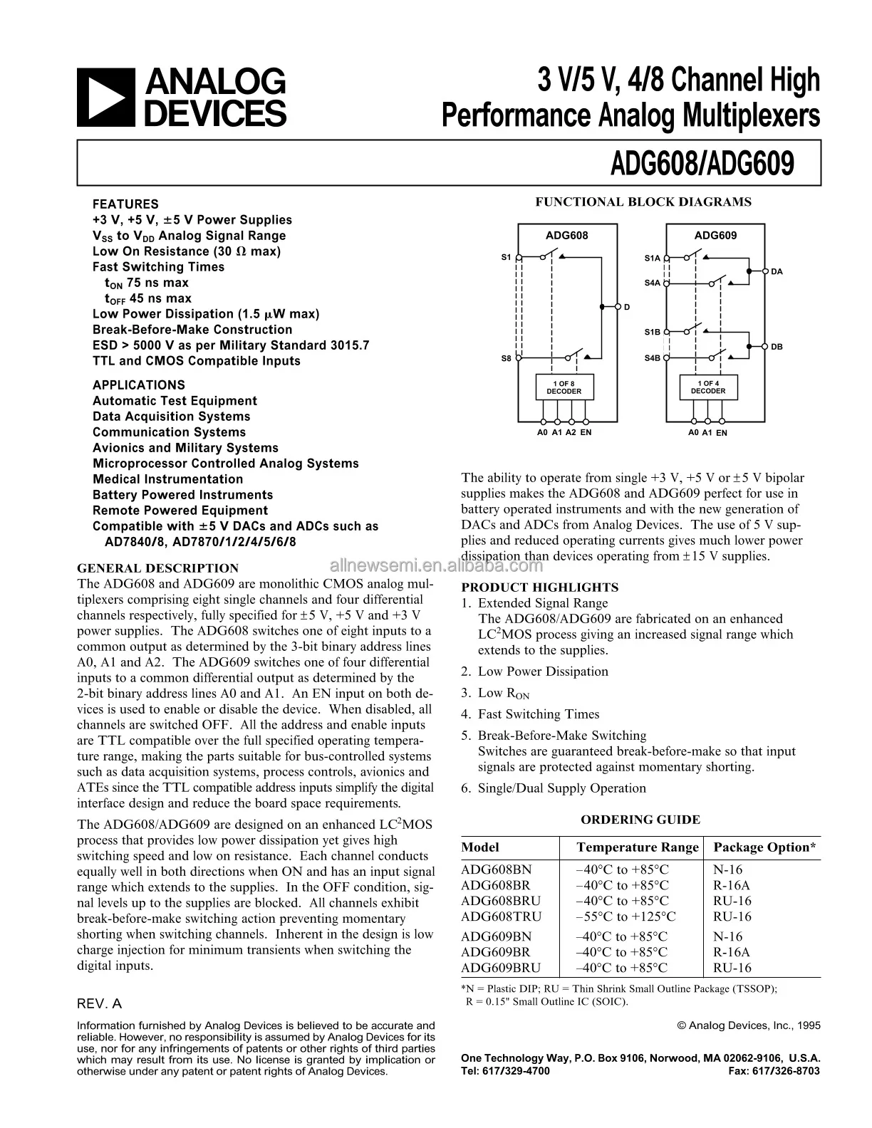 You can contact me for the best price ADG608BRUZ IC MUX 30OHM 16TSSOP Circuit IC Switch 16-TSSOP Surface Mount Hot sale Original