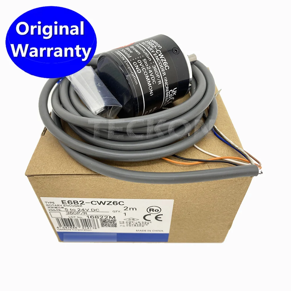 E6B2-CWZ6C 1800P/R 2M 0,5M Inkrementell 40-mm-dia. Rotary Encoder E6B2 CWZ6C 1800PR