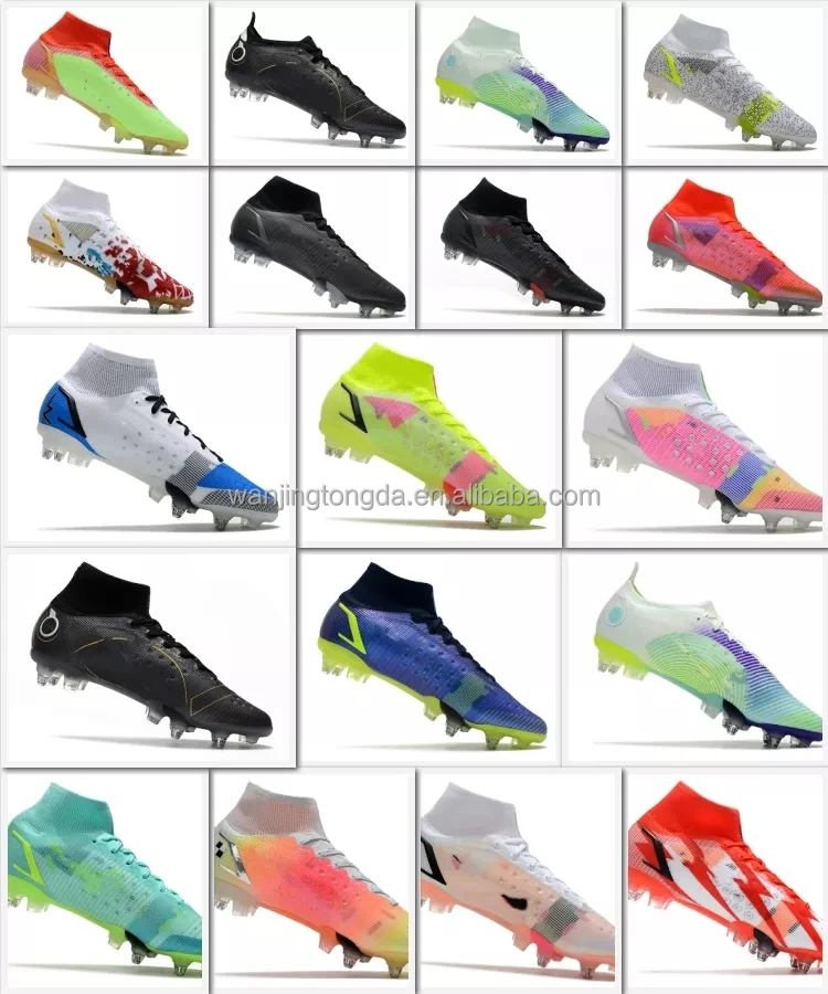 2022 Outdoor New Soccer Football Shoes Soccer Boots,Men Kids Soccer