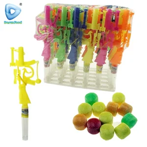 China Plastic Shooting Gun Kids Toy Candy
