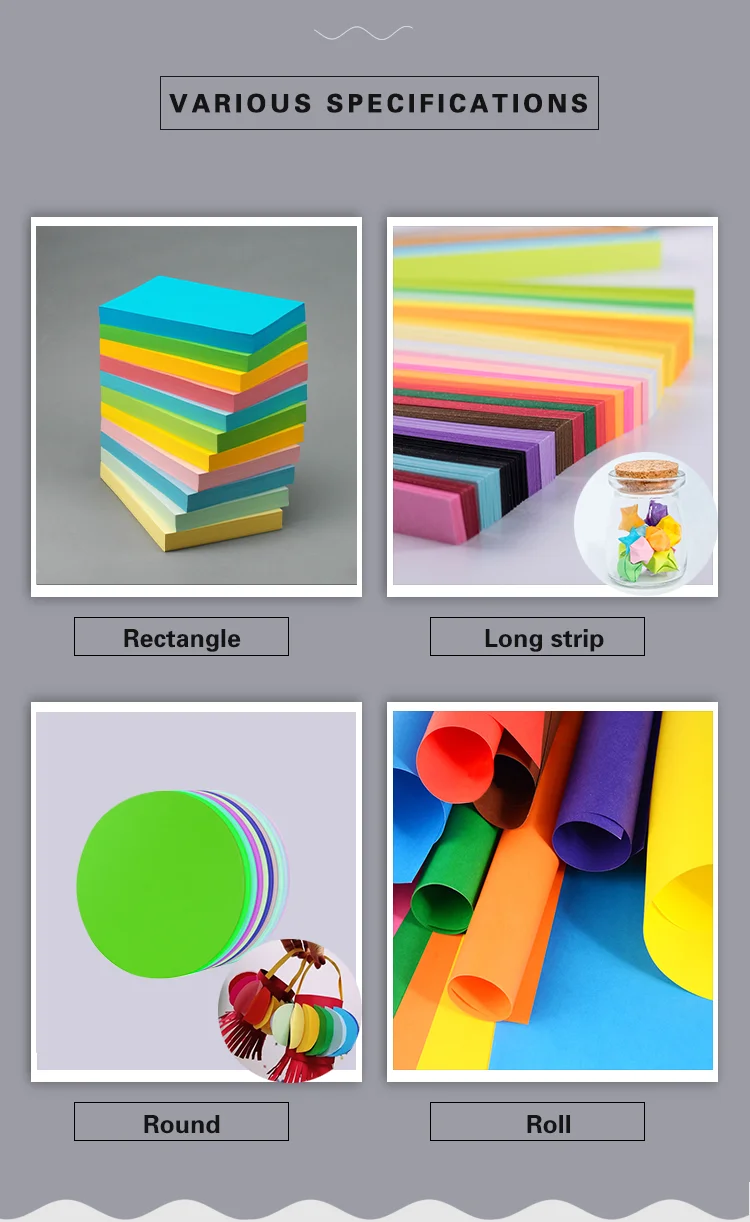 Custom Printing Cardboard Cardstock Cards Construction Hard Colorful A4