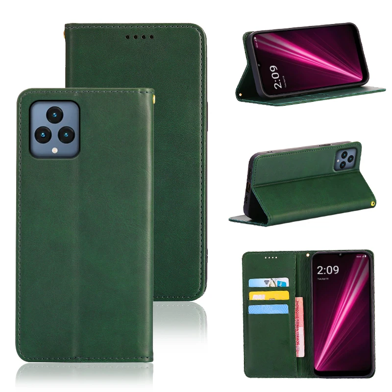 Leather Phone Case for ZTE Libero 5G III A202ZT - Luxury & Protection