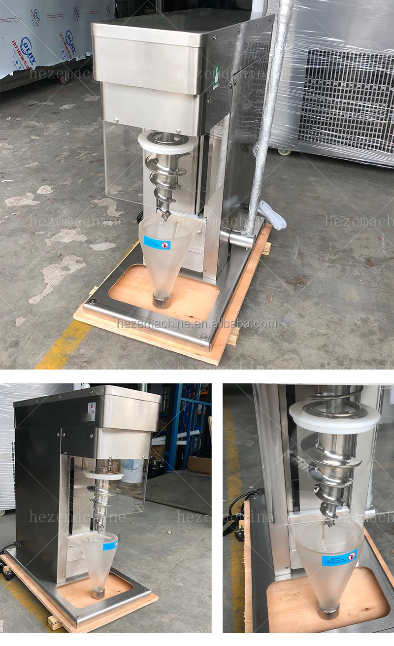 ニュージーランド製冷凍ヨーグルトアイスクリームブレンダー 750ML