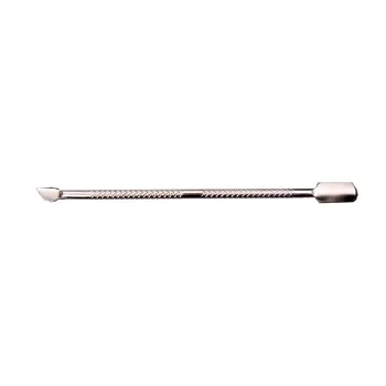 MIMU Round Stainless Steel Nail Art Tools Double-Headed Dead Skin Push Nail Removal Planing Manicure Care Durable Wholesale