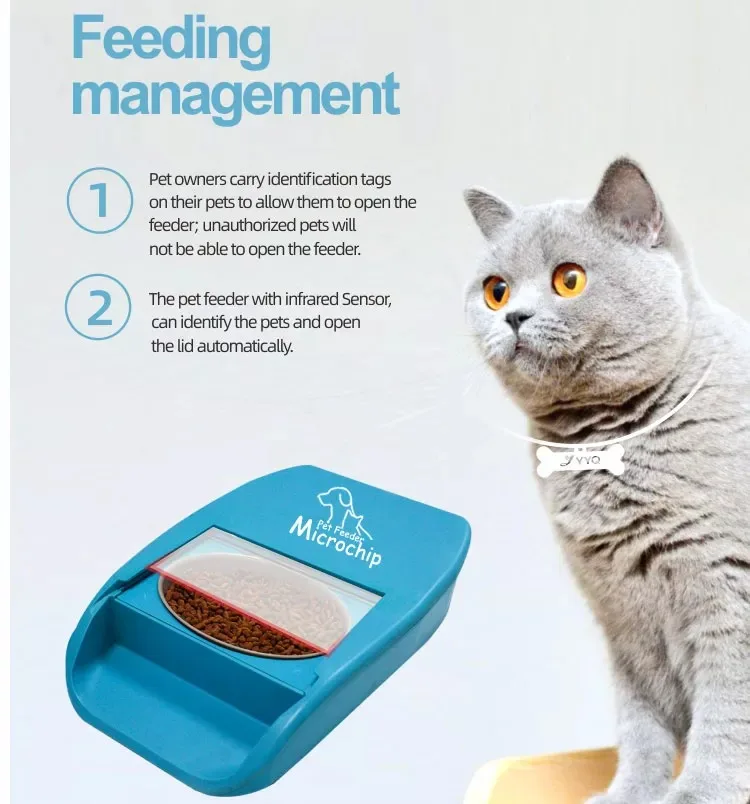 Best Dogproof Rfid Smart Cat Feeders And Microchip Automatic Pet Dog