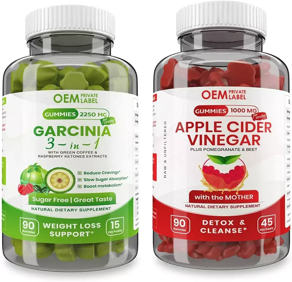 OEM/ODM Private label Weight Loss Gummies Garcinia Cambogia Gummies Fat Burning Gummies Pure Extract Garcinia Cambogia factory