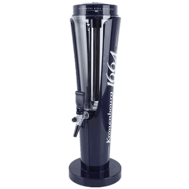 Factory Wholesale 3 Liter Bottoms Up Beer Dispenser Draft Beer Tower