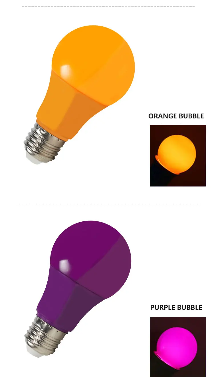 Home Mini Creative Color Light Bulb Led Lamp Bedroom Decoration Spiral